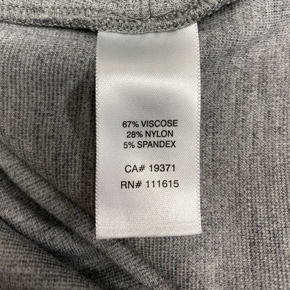 Robert Rodriguez Stretch Tie Front Design Asymmetric Mini Skirt Gray Size 4 - Picture 5 of 5